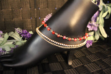 Load image into Gallery viewer, 3 Chain Anklet