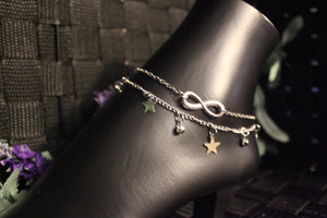 2 Chain Anklet