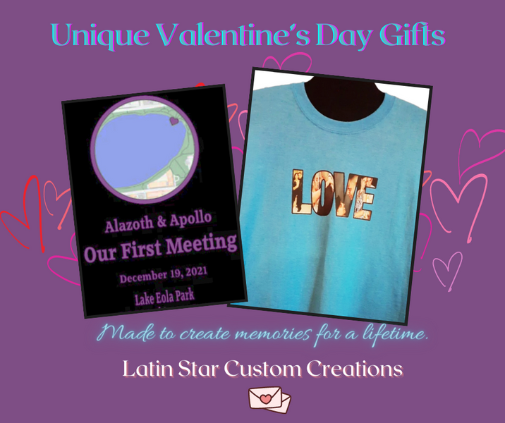 Unique Valentine’s Day Gifts, made to create memories for a lifetime.