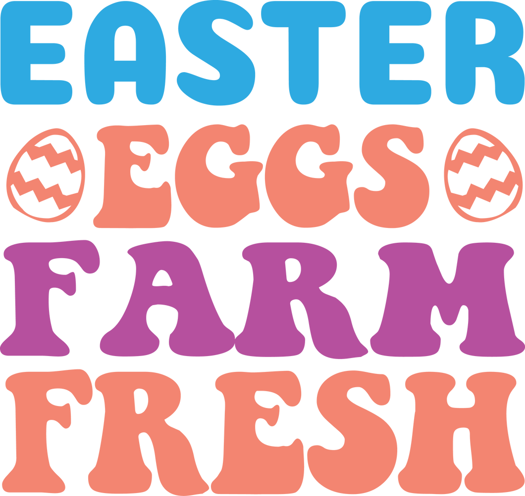 Easter Eggs Farm Fresh