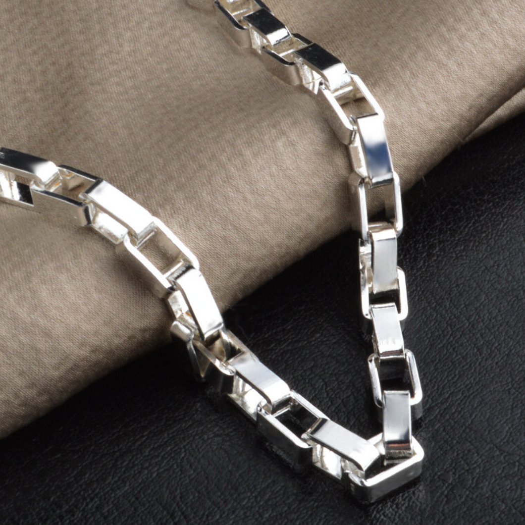 Sterling Silver Linked Bracelet