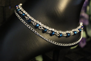 3 Chain Anklet