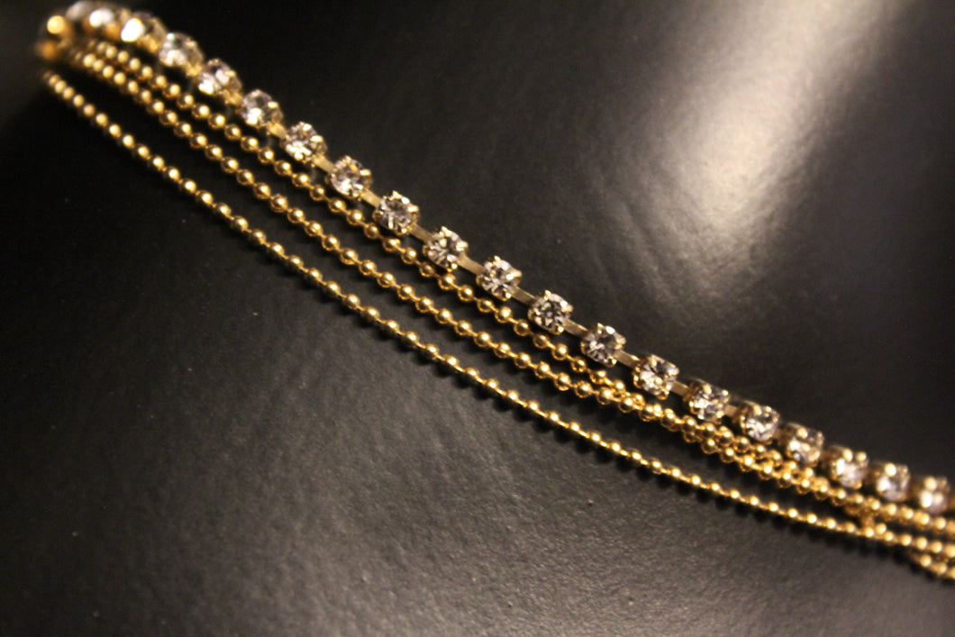 4 Chain Anklet