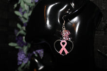 Load image into Gallery viewer, Breast Cancer Awareness Earrings