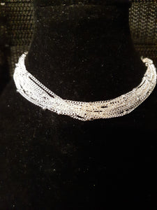 925 Sterling Silver Necklace and Bracelet set