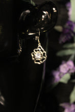 Load image into Gallery viewer, 925 Sterling Silver Plum Flower Earrings