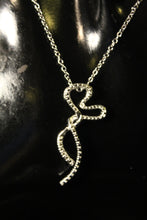 Load image into Gallery viewer, 925 Sterling Silver Twisted Charm Necklace