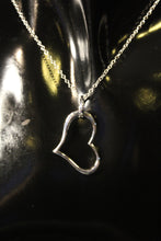 Load image into Gallery viewer, 925 Sterling Silver Heart Necklace